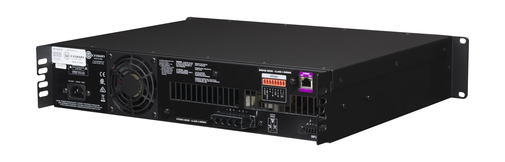 Crown NCDI2X12-U-UK CDi DriveCore 2|1200 Power Amplifier