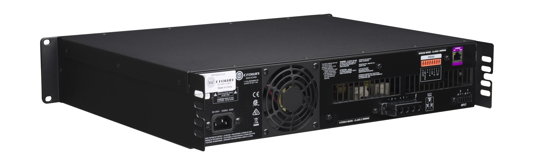 Crown NCDI2X12-U-EU CDi DriveCore 2|1200 Power Amplifier