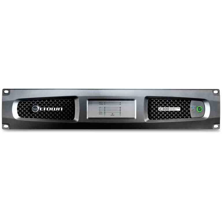 Crown NCDI2X300BL-U-UK CDi DriveCore 2|300 Installation Power Amplifier
