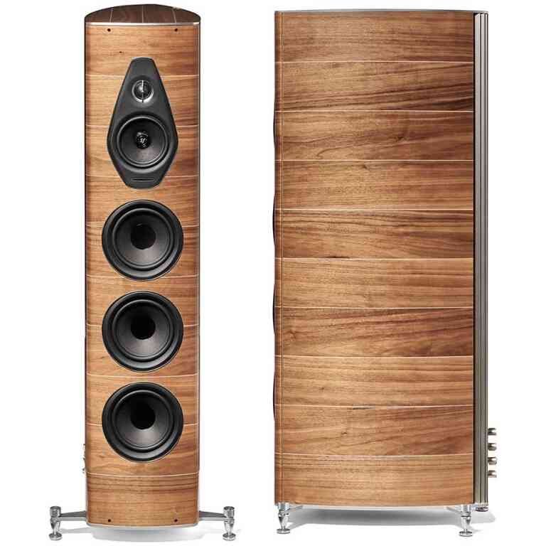 Sonus Faber OLYMPICA NOVA V Floorstanding Speakers Pair -  Walnut