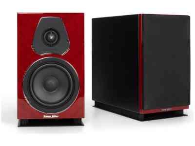 Sonus Faber Lumina II Amator stand-mount Speakers Pair - Red