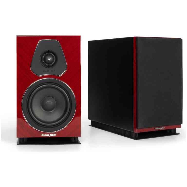 Sonus Faber Lumina II Amator stand-mount Speakers Pair - Red