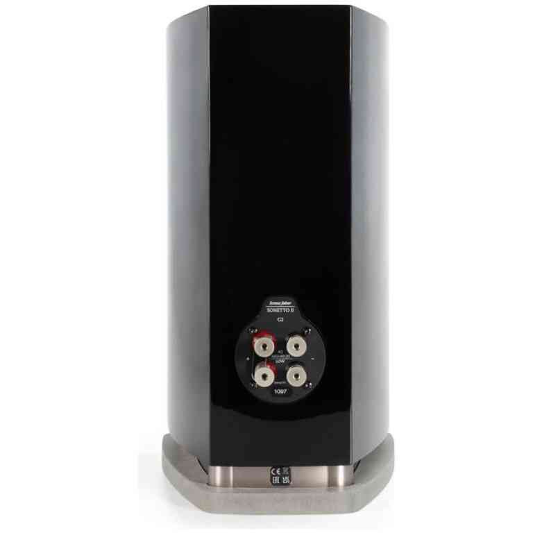 Sonus Faber Sonetto II G2 Bookshelf Speakers Pair - Piano Black