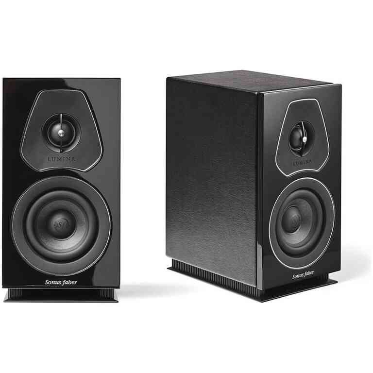 Sonus Faber  Lumina I Bookshelf Speakers Pair - Black