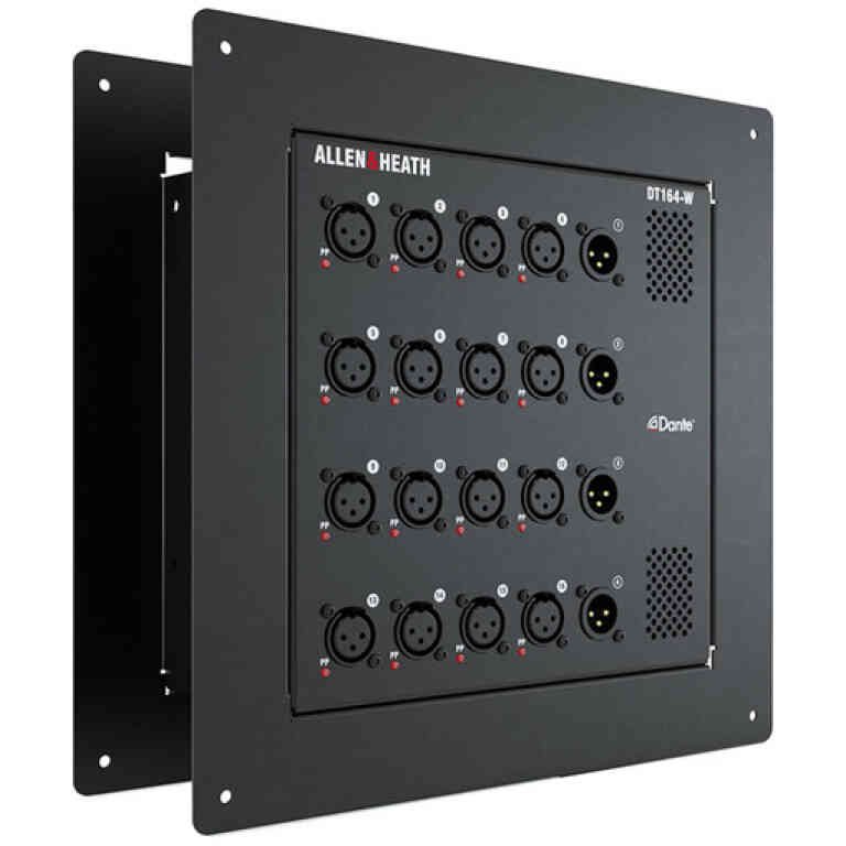 Allen & Heath DT164-W 16x4 Wallmount Dante/AES67 Audio I/O Expander