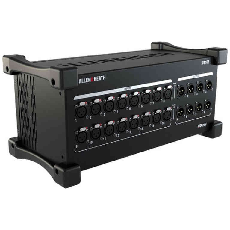 Allen & Heath DT168 16x8 Dante/AES67 Audio I/O Expander