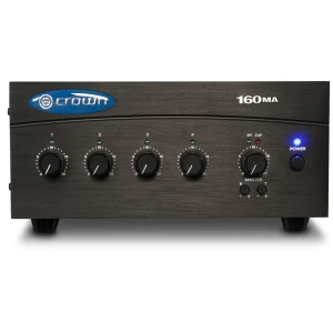 Crown G160MAE60 160MA Four Input, 60W Mixer-Amplifier