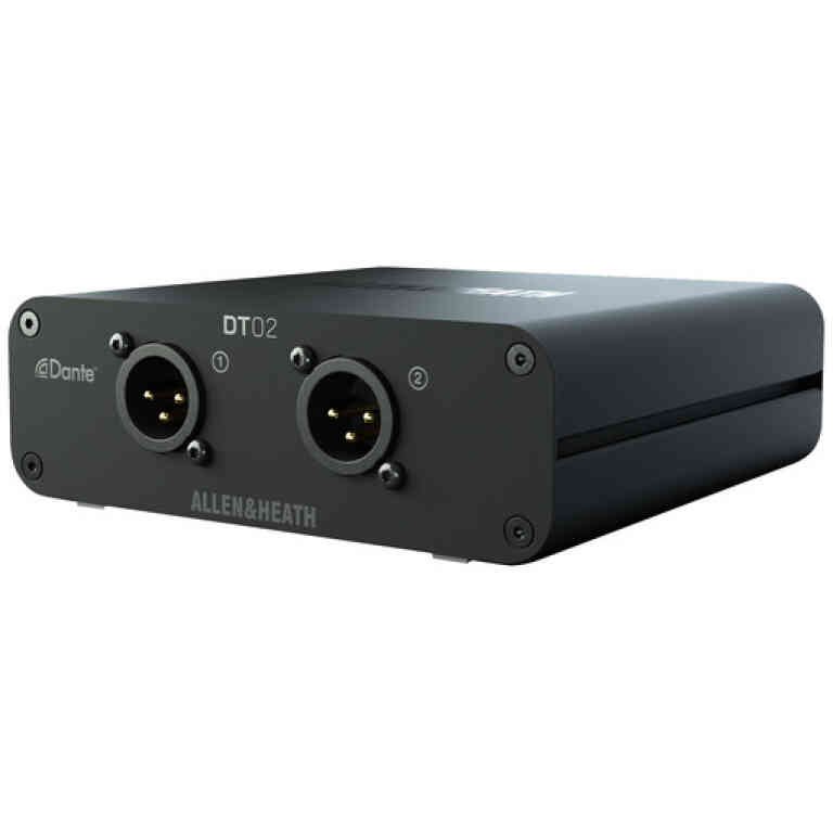 Allen & Heath DT02-X Dante Output Interface with Power Supply