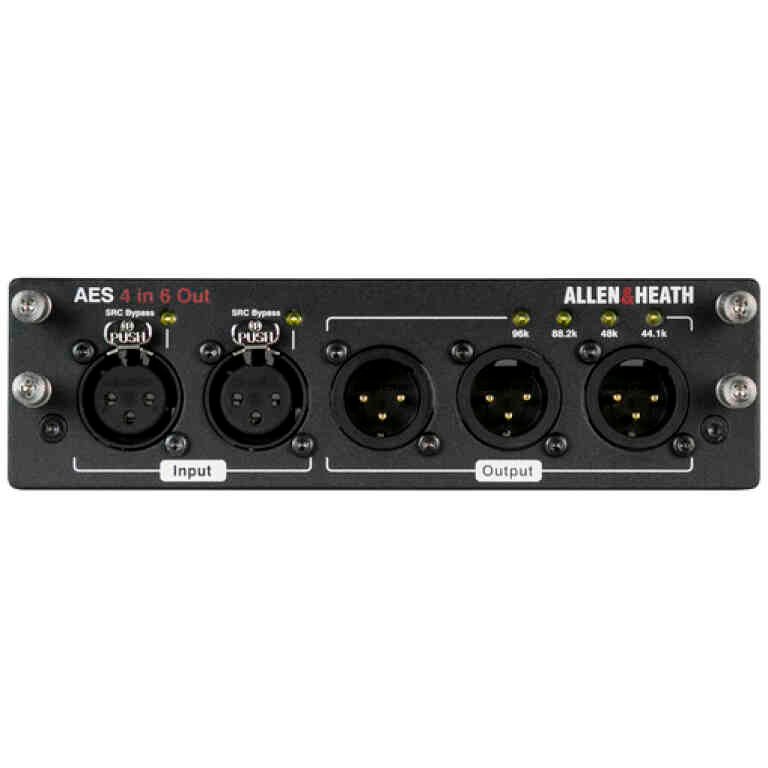 Allen & Heath M-DL-AES4I6O-A AES3 I/O Option Card