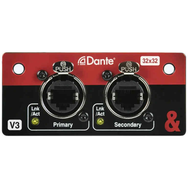 Allen & Heath SQ Dante 32x32 Module for SQ Mixers & AHM Audio Processors