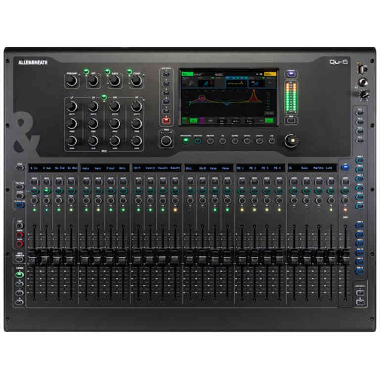 Allen & Heath Qu-6 36-Channel / 12-Bus Digital Mixer