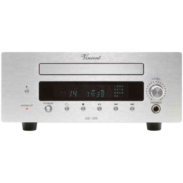 VINCENT CD-200 Hybrid CD- Player - Silver