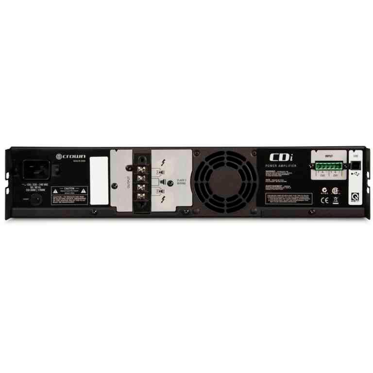 Crown NCDI6000E60 CDi 6000 Two-channel, 2100W @ 4?, 70V/140V Power Amplifier