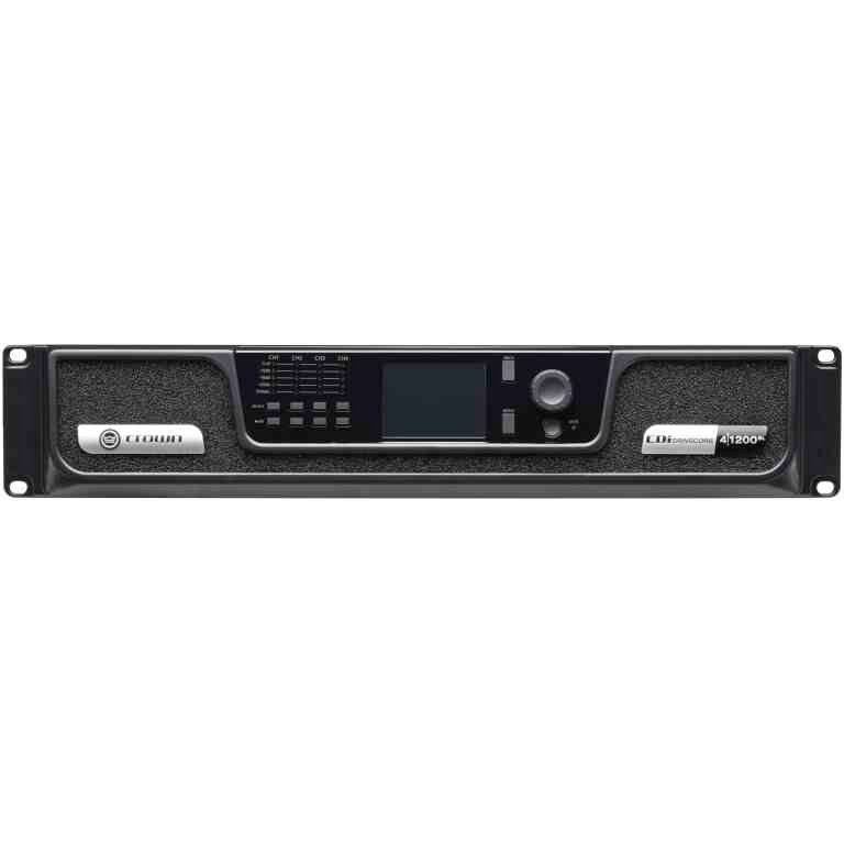 Crown NCDI4X12BL-U-UK CDi 4|1200BL Analog + BLU link input, 4 channel Amplifier