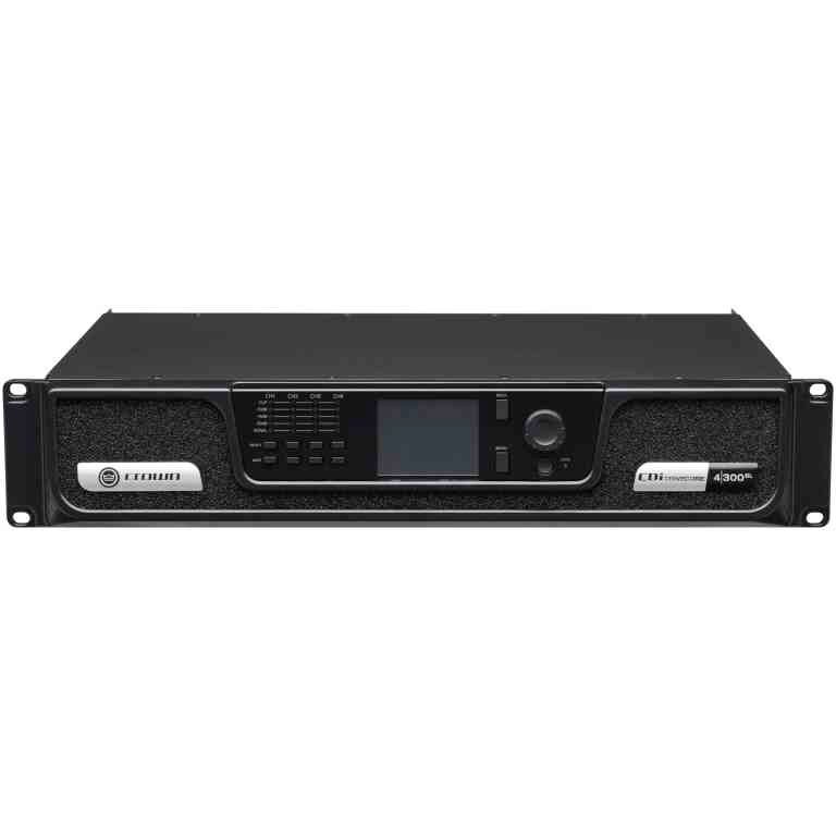 Crown NCDI4X300BL-U-UK CDi 4|300BL Analog + BLU link input, 4 channel Amplifier