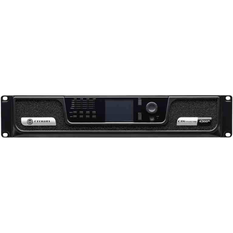 Crown NCDI4X300BL-U-EU CDi 4|300BL Analog + BLU link input, 4 channel Amplifier