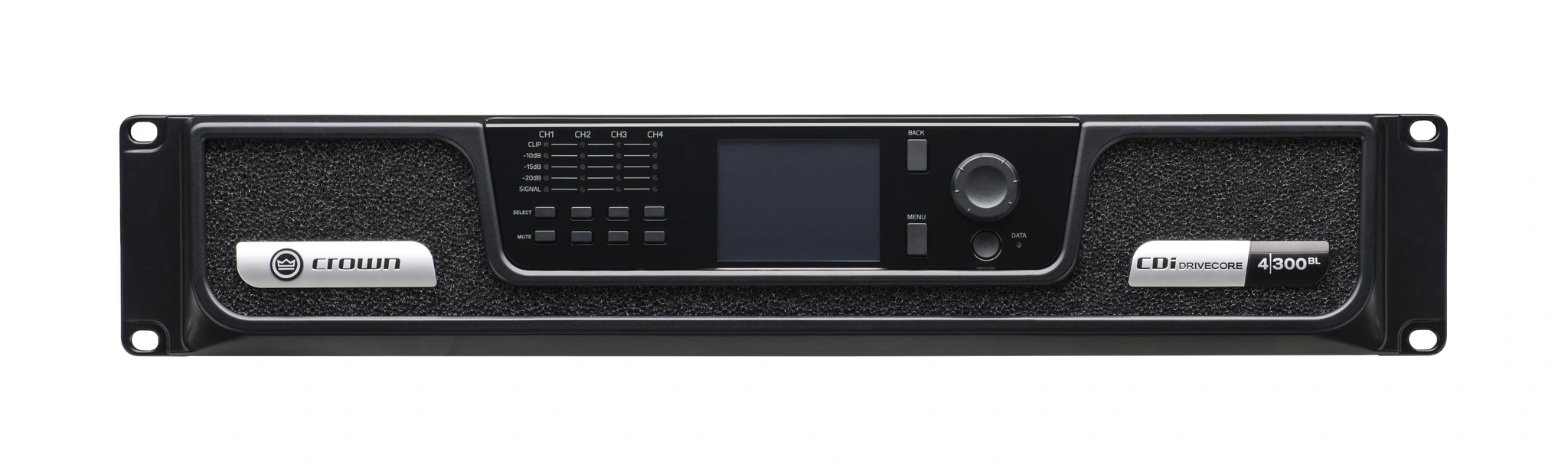 Crown NCDI4X300BL-U-EU CDi 4|300BL Analog + BLU link input, 4 channel Amplifier Crown NCDI4X300BL-U-EU CDi 4|300BL Analog + BLU link input, 4 channel Amplifier