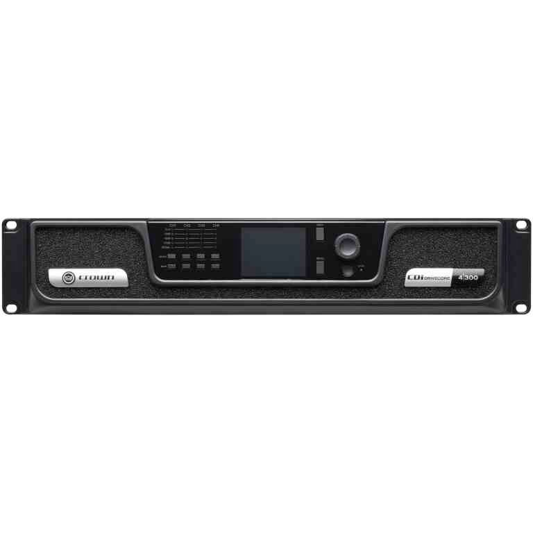 Crown NCDI4X300-U-UK CDi 4|300 Analog input, 4 channel Amplifier