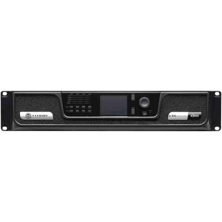 Crown NCDI4X600-U-UK CDi 4|600 Analog input, 4 channel Amplifier