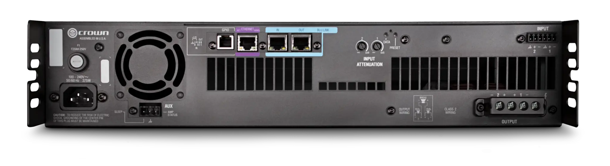 Crown Audio DCi 2|600N 2-Channel Power Amplifier