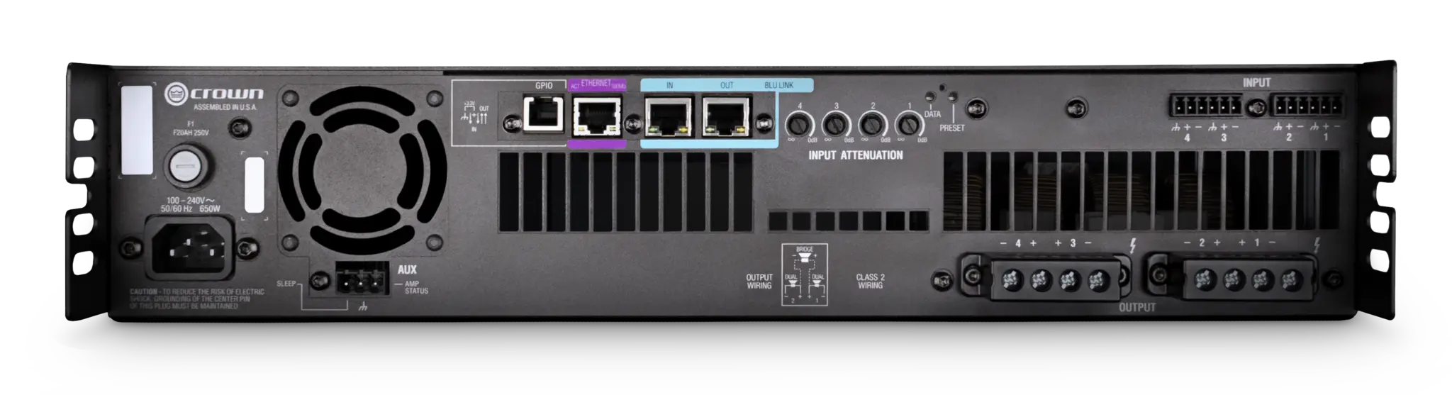 Crown Audio DCi 4|300N 4-Channel Power Amplifier