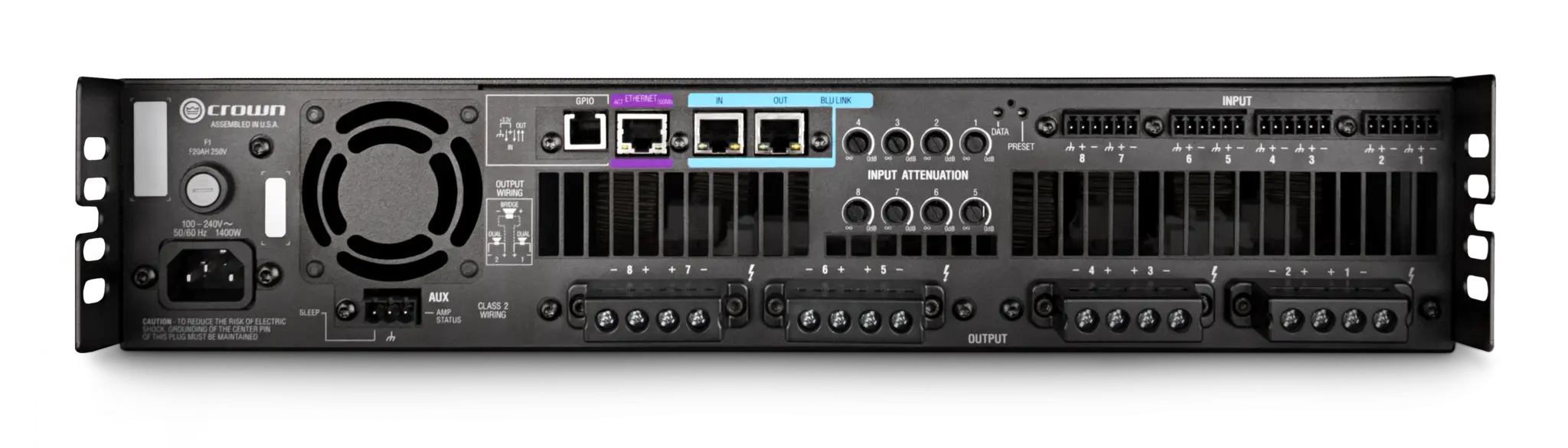 Crown Audio DCi 8|300N 8-Channel Power Amplifier