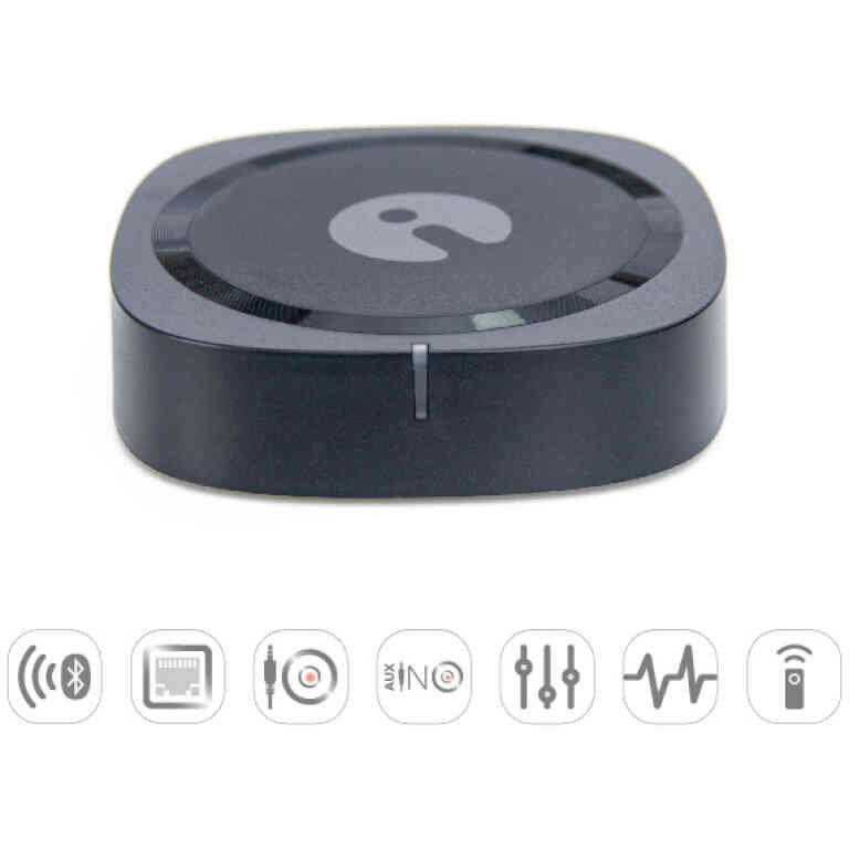 iEAST M50 Wi-Fi & Bluetooth Audio Receiver - Black
