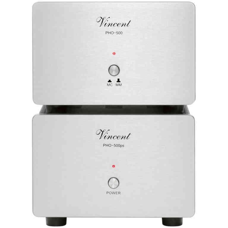 VINCENT PHO-500 Phono Preamplifier - Silver