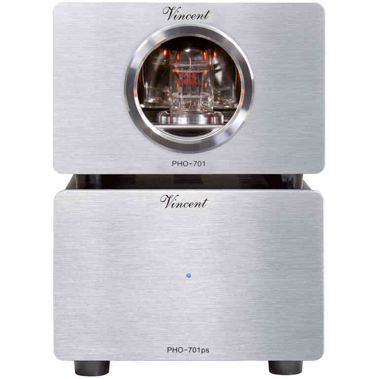 VINCENT PHO-701 Phono Preamplifier - Silver