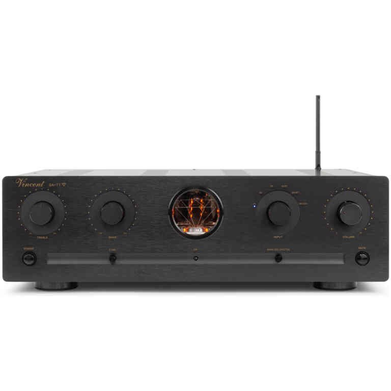 VINCENT SA-T7 MK Tube Stereo Preamplifier - Black