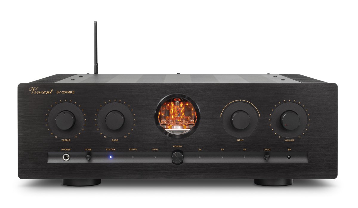 VINCENT SV-237MKII Class-A Hybrid Integrated Amplifier - Black VINCENT SV-237MKII Class-A Hybrid Integrated Amplifier - Black