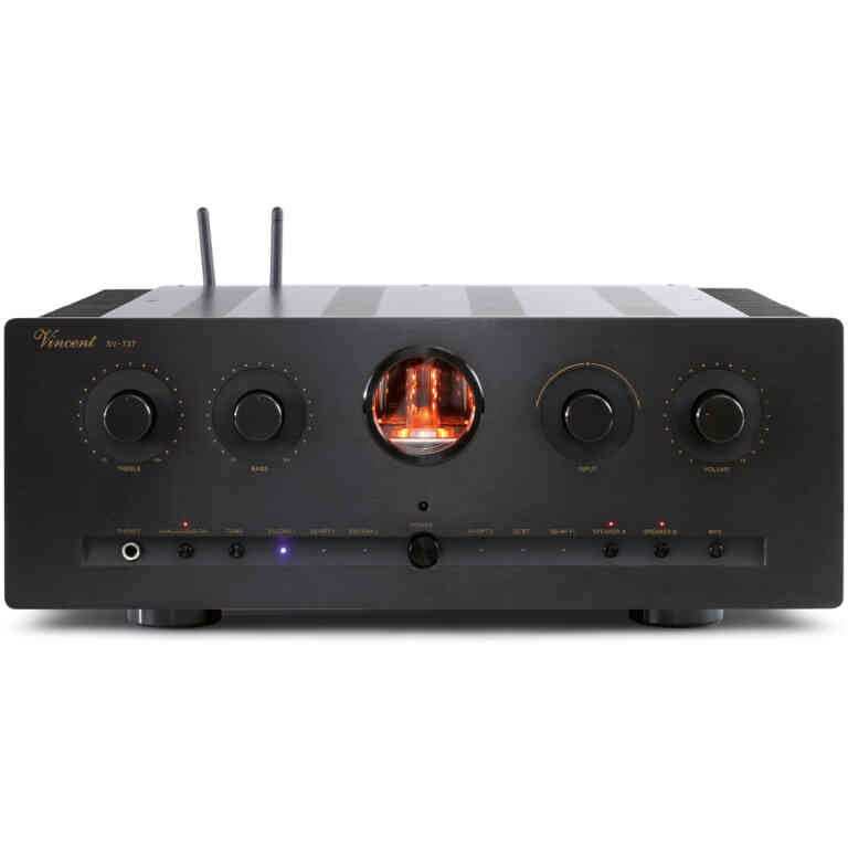 VINCENT SV-737 Class A Stereo Hybrid Integrated Amplifier -  Black