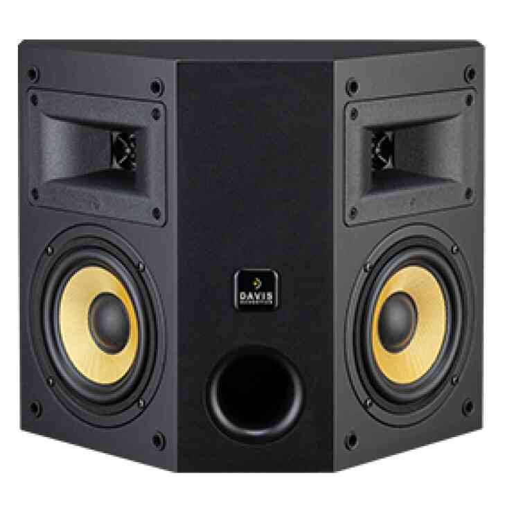Davis Acoustics ATMOSPHERE MK2 2 Way Surround Speaker Pair - Black