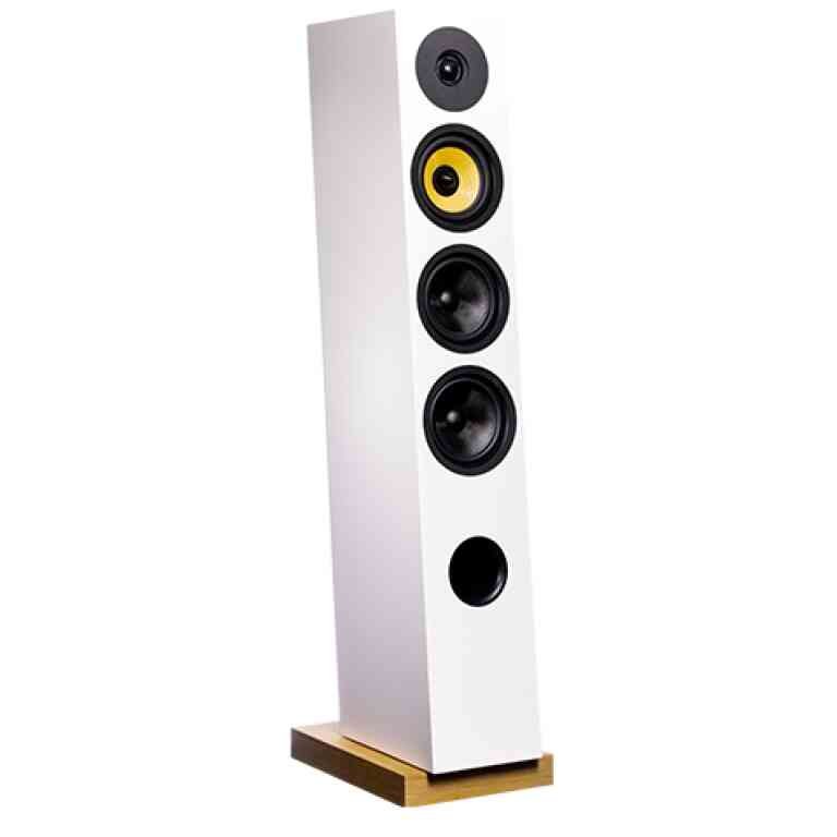 Davis Acoustics COURBET N°5 3-Way Floorstanding Speaker Pair - White