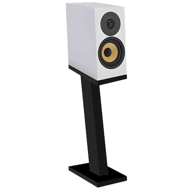 Davis Acoustics COURBET N°3 2-Way Bookshelf Speaker Pair - White
