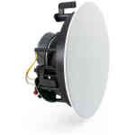 iEAST iCS65C Fixed impedance bevel face In-Ceiling Speaker Pair - White