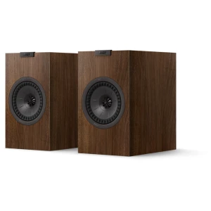 KEF Q1 Meta Compact 2-Way Bookshelf Speakers Pair - Walnut