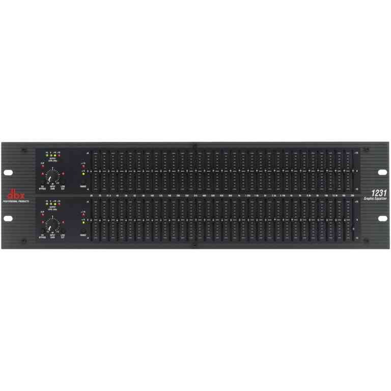 DBX Dual Channel 31-Band Equalizer - EU
