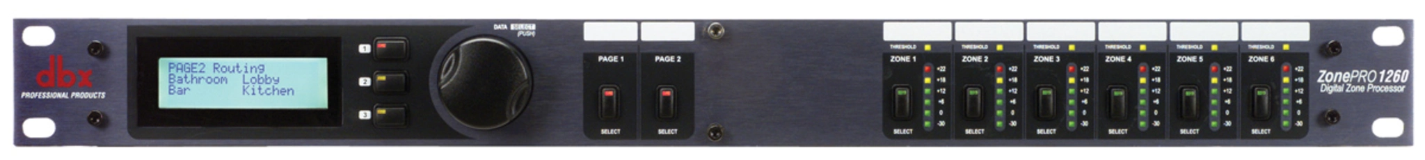 DBX 1260V-EU 12x6 Digital Zone Processor DBX 1260V-EU 12x6 Digital Zone Processor
