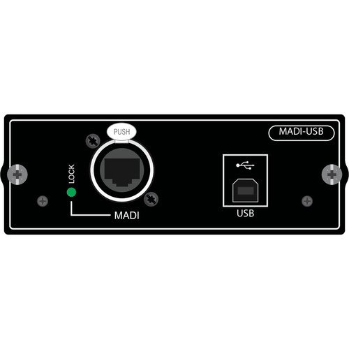 Soundcraft Si 32-Channel MADI and USB Combo Option Card Soundcraft Si 32-Channel MADI and USB Combo Option Card