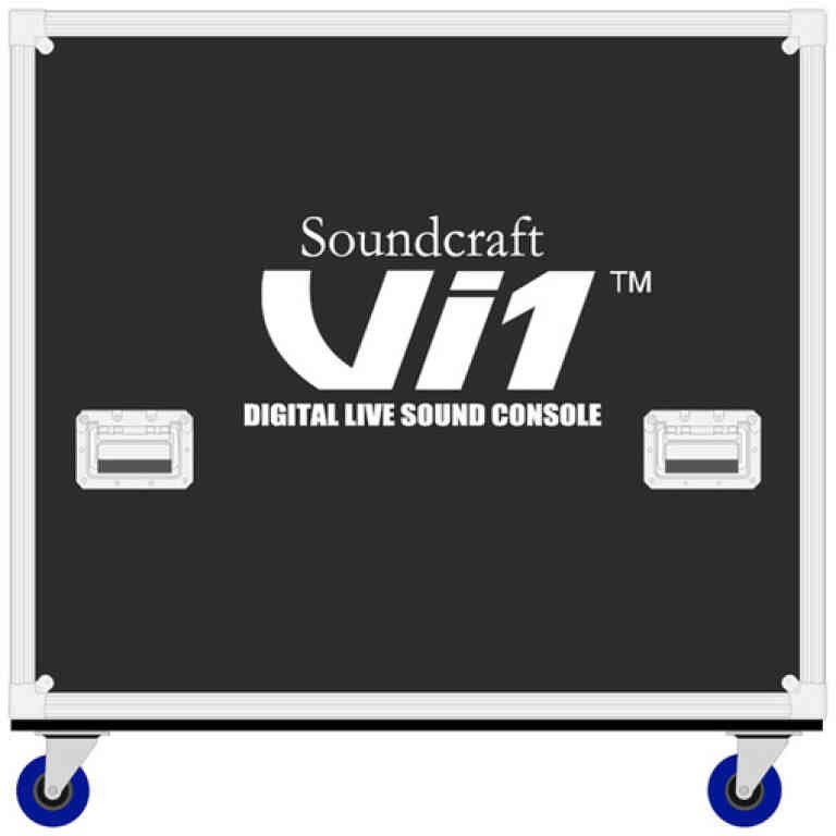 Soundcraft Custom Flight-Case for Vi1  Mixing Console