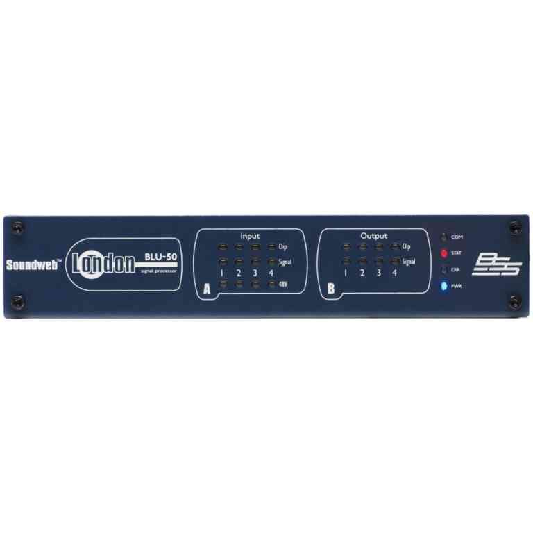 BSS Soundweb London BLU-50 4x4 Signal Processor - EU