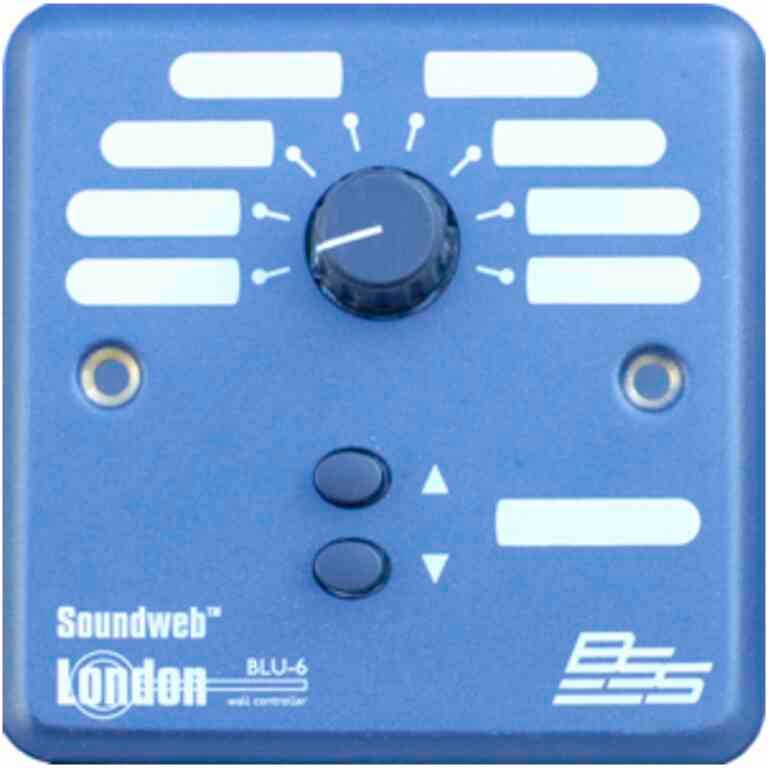 BSS Soundweb London BLU-6 Wall-Mount Controller