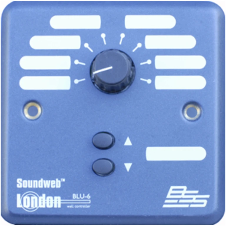 BSS Soundweb London BLU-6 Wall-Mount Controller
