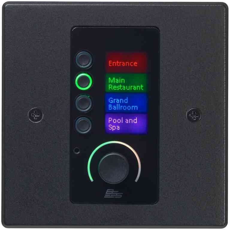BSS Soundweb Contrio EC-4BV Ethernet Controller with Volume - White