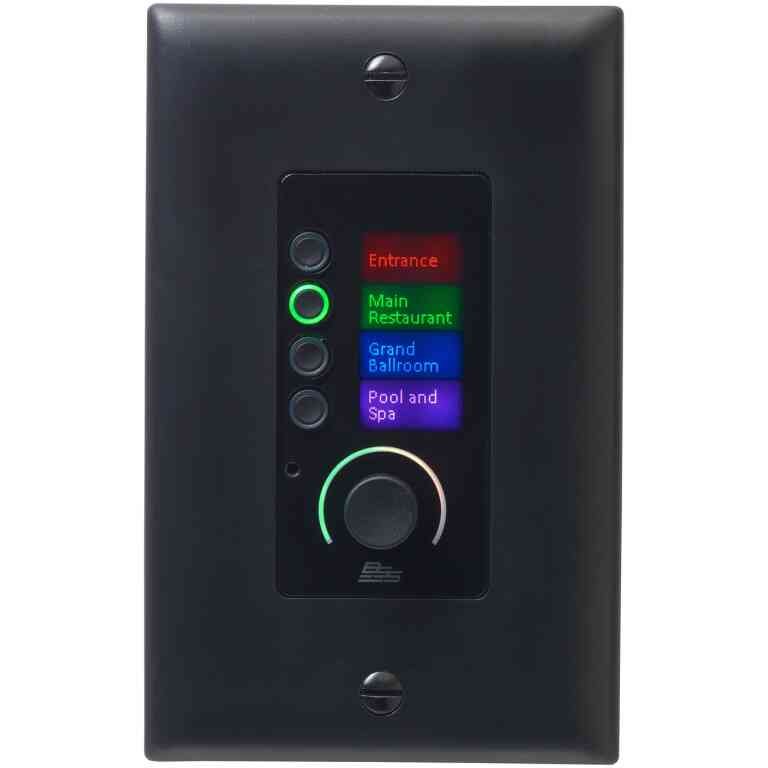 BSS Soundweb Contrio EC-4BV Ethernet Controller with Volume - Black
