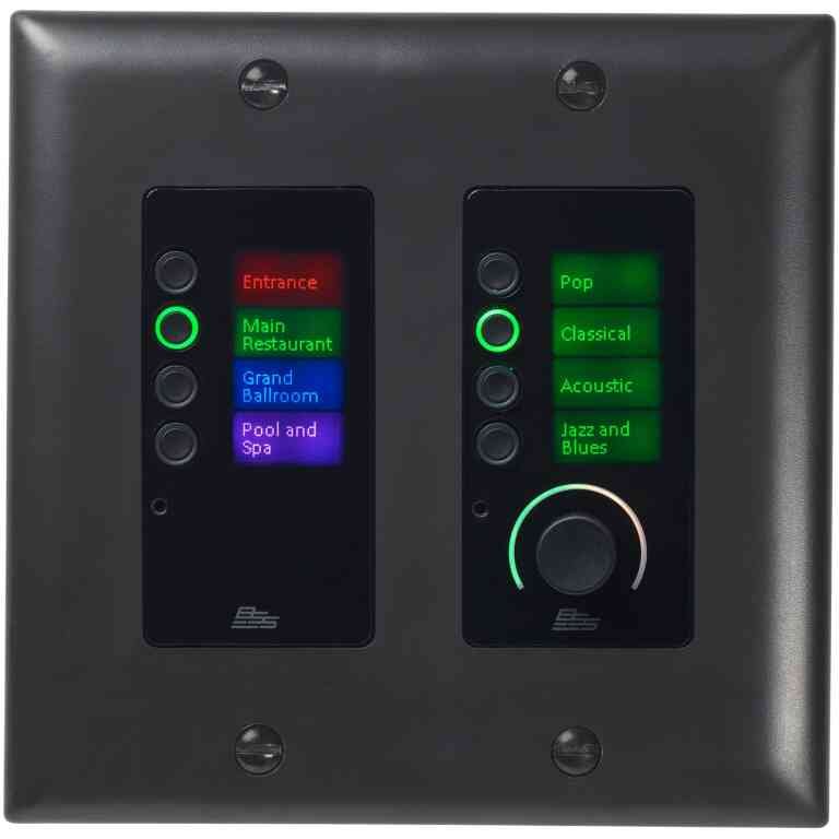 BSS Soundweb Contrio EC-8BV Ethernet Controller with Volume - Black