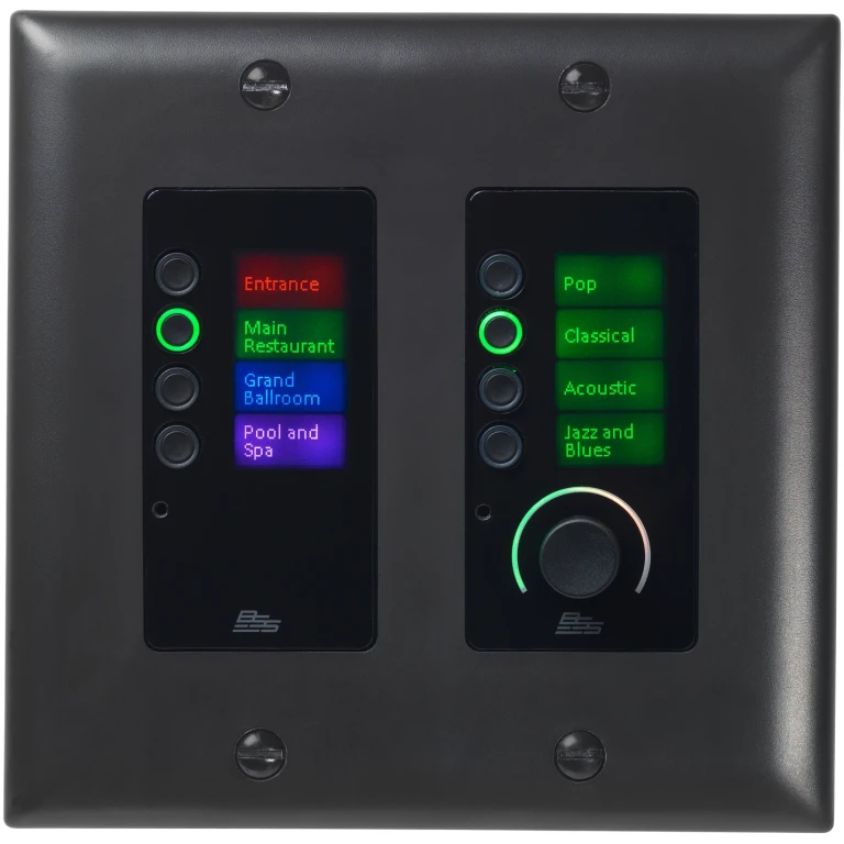 BSS Soundweb Contrio EC-8BV Ethernet Controller with Volume - Black