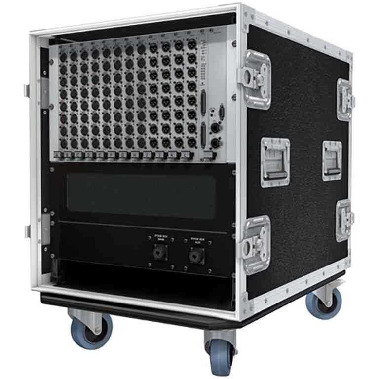 Soundcraft 12U Custom Flight-Case for Local Rack / Stagebox