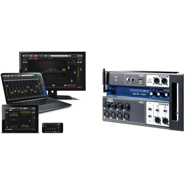 Soundcraft Ui12 12-channel Digital Mixer With Wireless Control